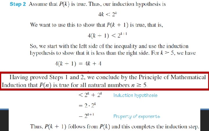 Mathematical Induction 