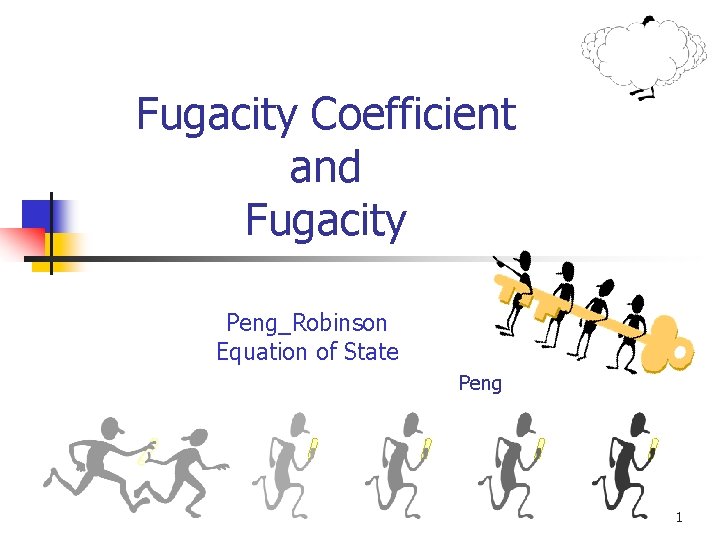 Fugacity Coefficient and Fugacity Peng_Robinson Equation of State Peng 1 