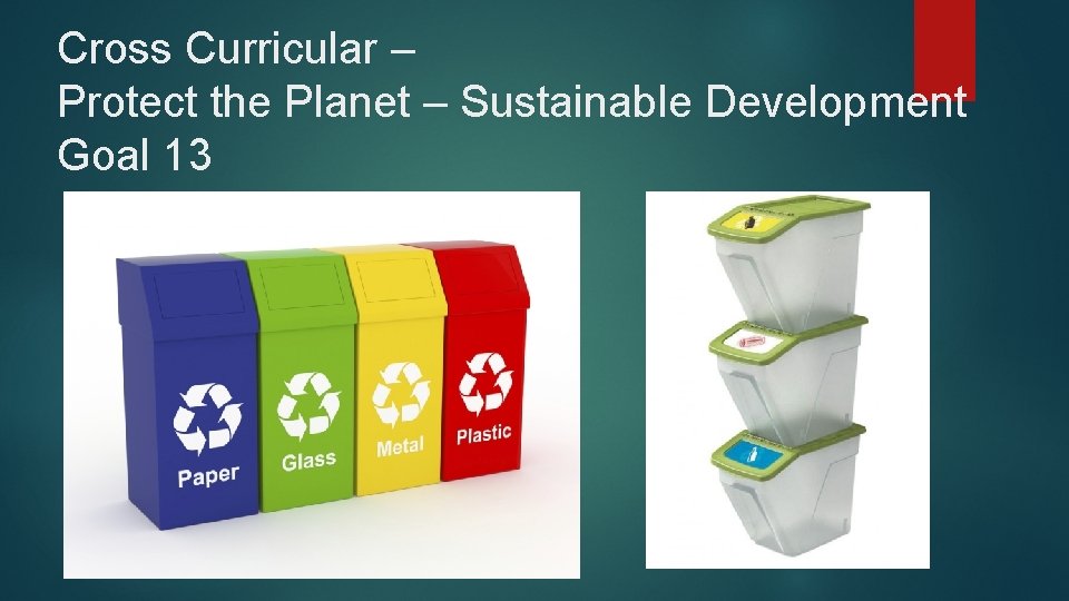 Cross Curricular – Protect the Planet – Sustainable Development Goal 13 