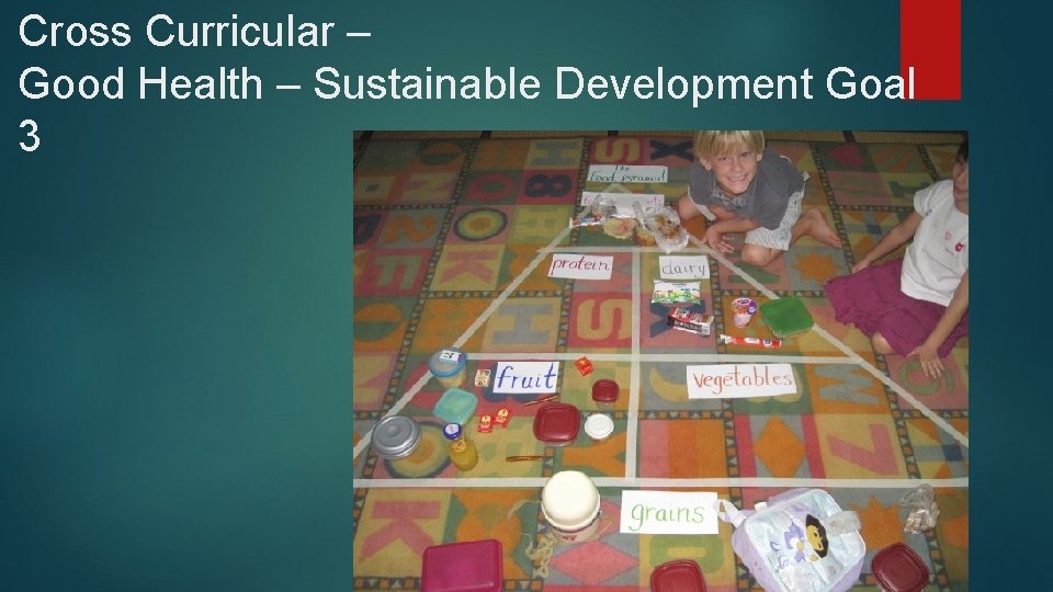 Cross Curricular – Good Health – Sustainable Development Goal 3 
