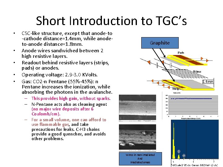 Short Introduction to TGC’s • • • CSC-like structure, except that anode-to -cathode distance=1.