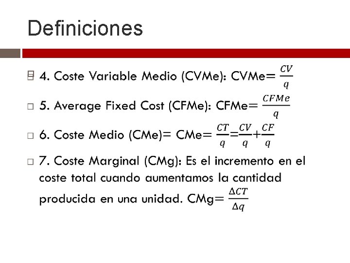 Definiciones 