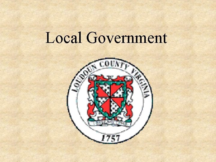 Local Government 