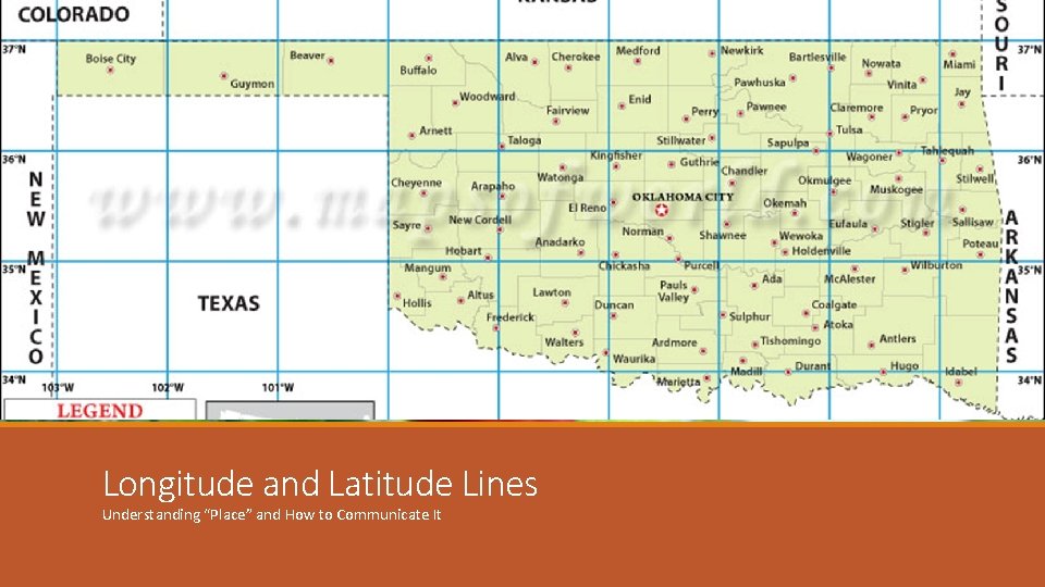 Longitude and Latitude Lines Understanding “Place” and How to Communicate It 