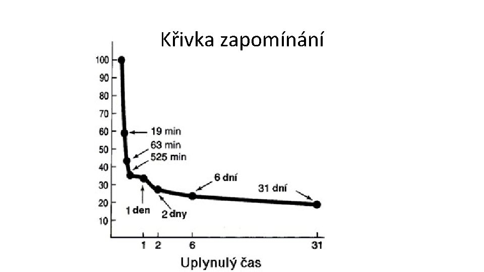 Křivka zapomínání 