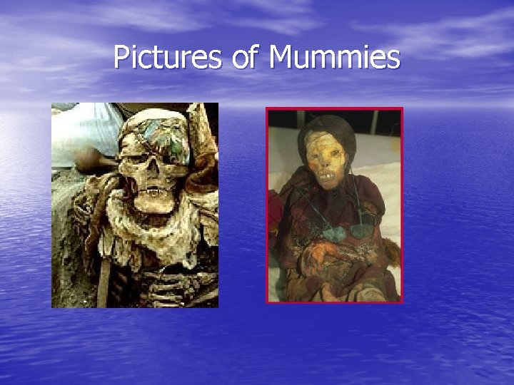 Pictures of Mummies Pictures of Mummies