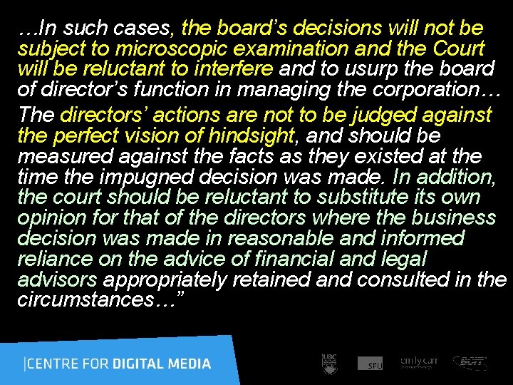 …In such cases, the board’s decisions will not be subject to microscopic examination and