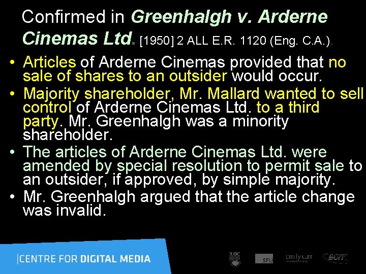 Confirmed in Greenhalgh v. Arderne Cinemas Ltd. [1950] 2 ALL E. R. 1120 (Eng.