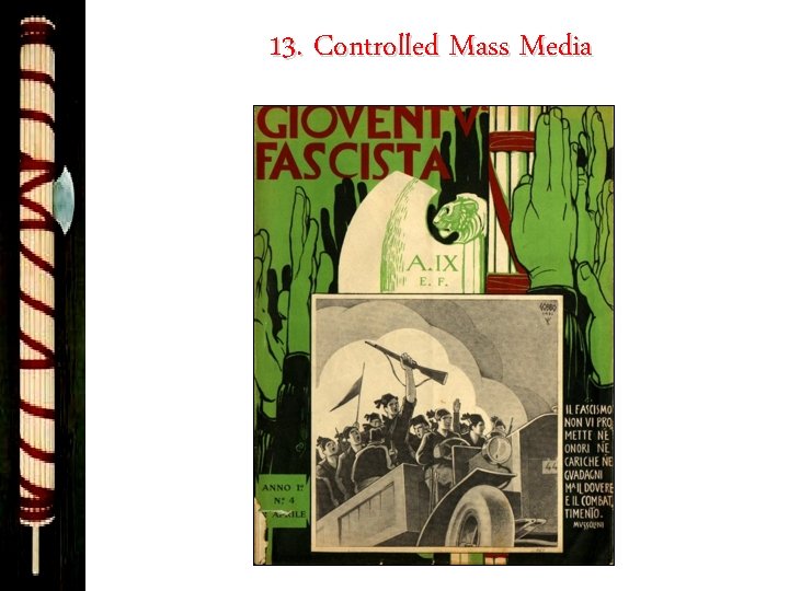 13. Controlled Mass Media 