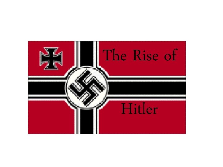 The Rise of Hitler 