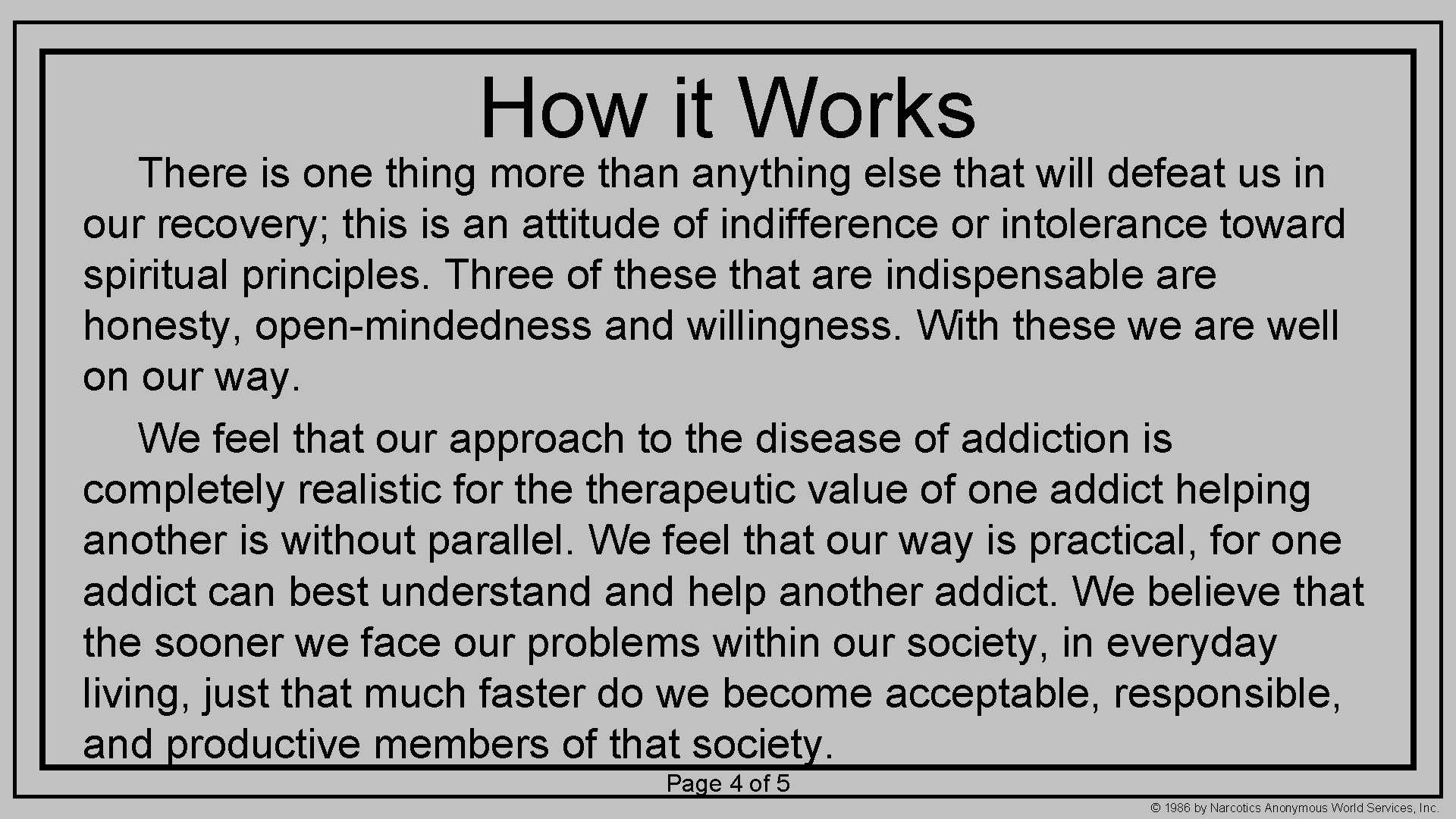 How it Works There is one thing more than anything else that will defeat How it Works There is one thing more than anything else that will defeat