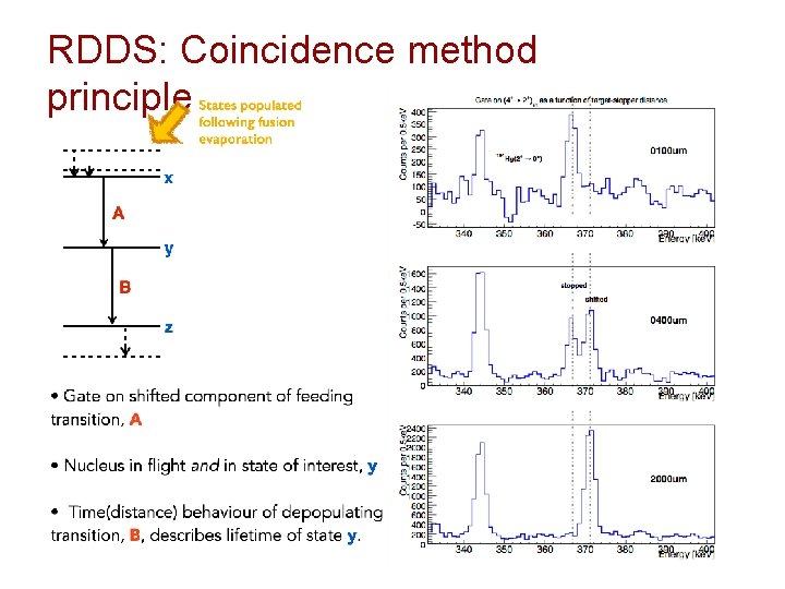 RDDS: Coincidence method principle 