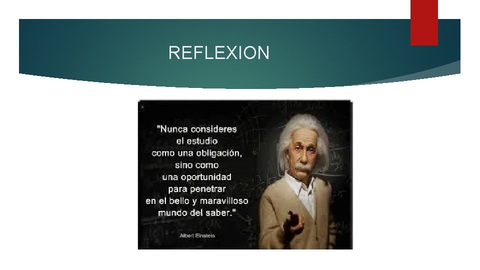 REFLEXION 