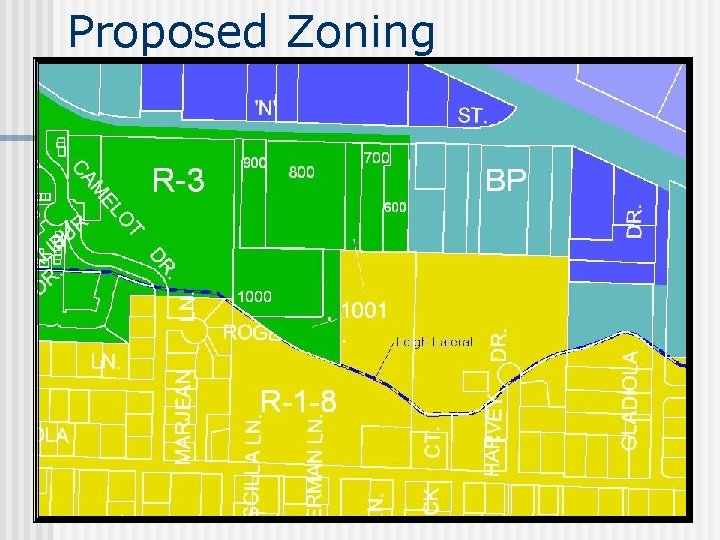Proposed Zoning 