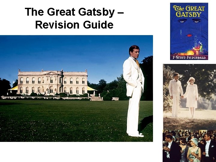 The Great Gatsby – Revision Guide 