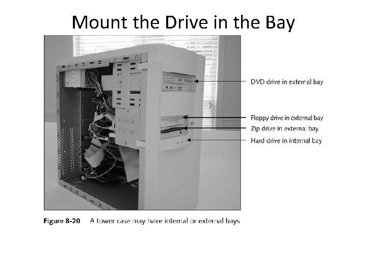 Mount the Drive in the Bay Mount the Drive in the Bay