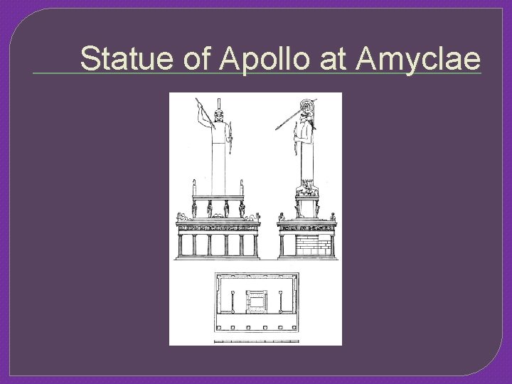 Statue of Apollo at Amyclae 