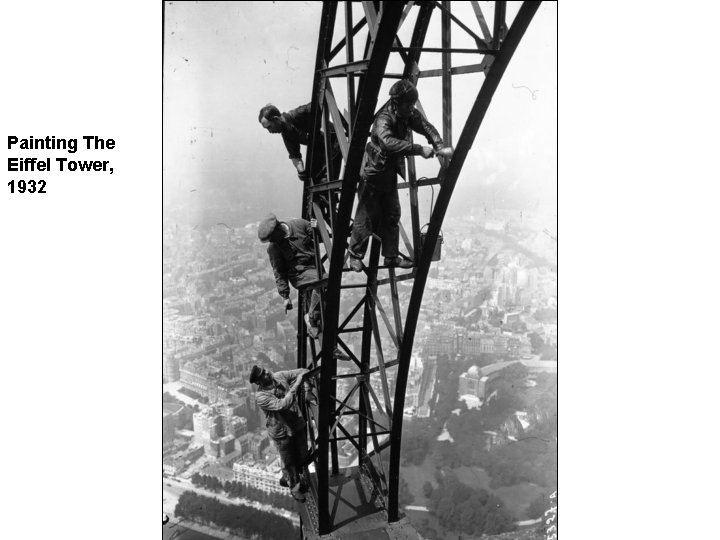Painting The Eiffel Tower, 1932 