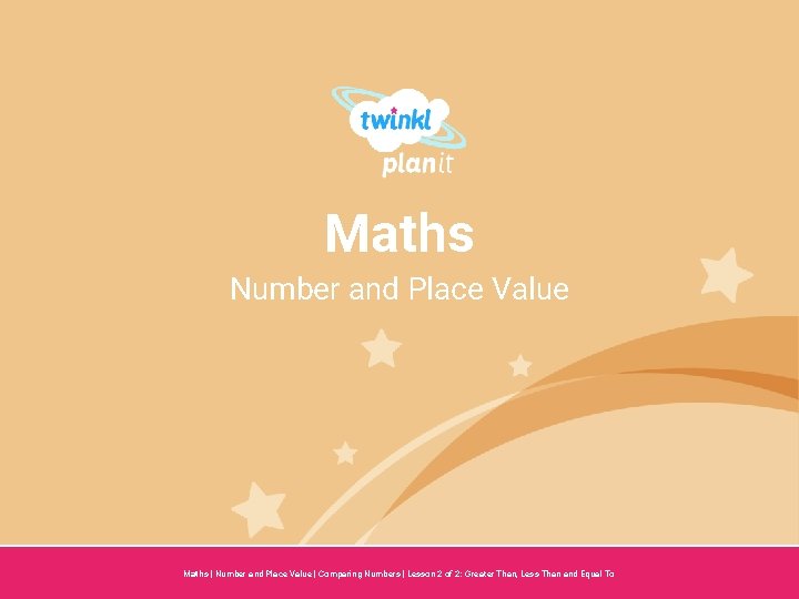 Maths Number and Place Value Year One Maths | Number and Place Value |