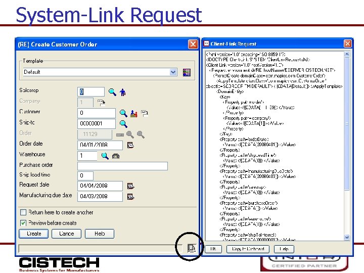 System-Link Request 