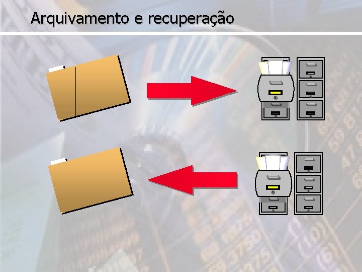 Arquivamento e recuperação 