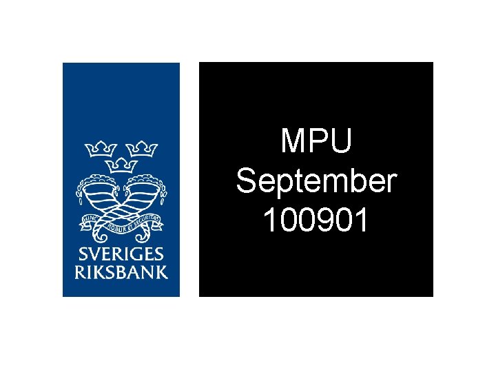 MPU September 100901 