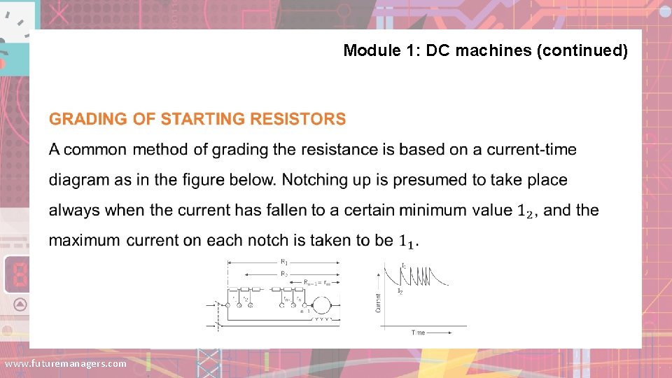 Module 1: DC machines (continued) www. futuremanagers. com Module 1: DC machines (continued) www. futuremanagers. com