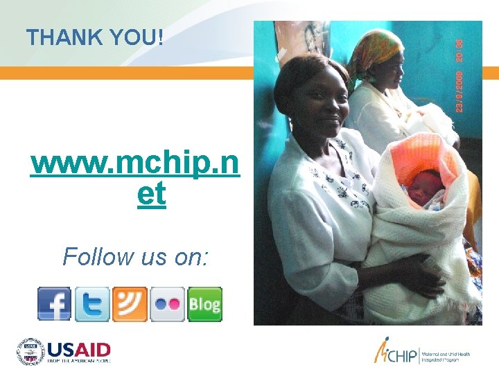 THANK YOU! www. mchip. n et Follow us on: 