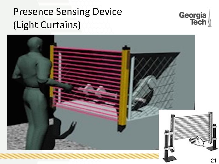 Presence Sensing Device (Light Curtains) 21 