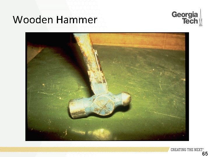 Wooden Hammer 65 