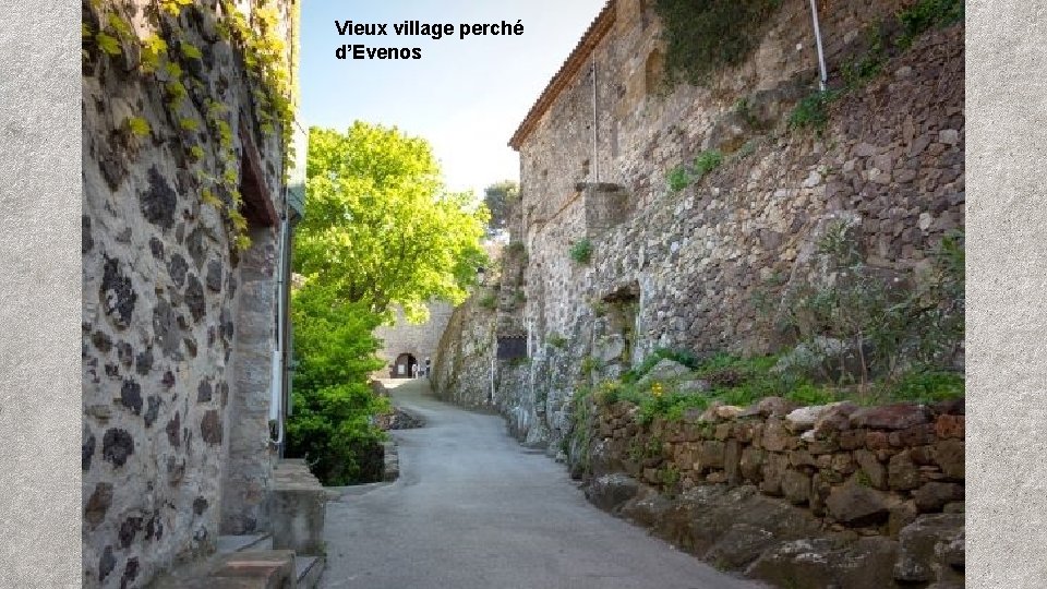 Vieux village perché d’Evenos 