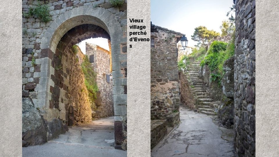 Vieux village perché d’Eveno s 