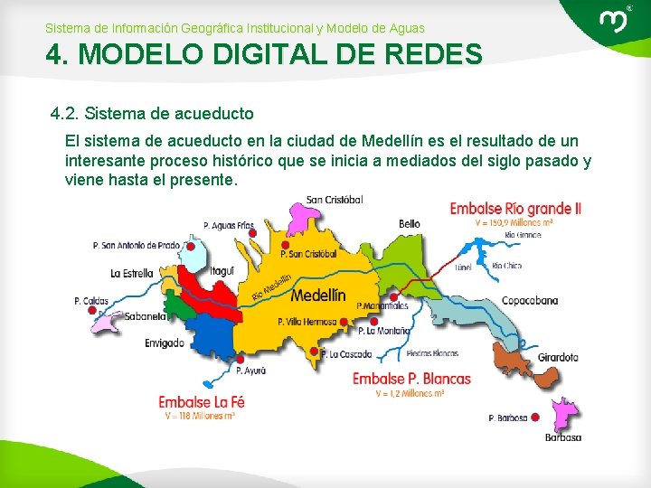 Sistema de Información Geográfica Institucional y Modelo de Aguas 4. MODELO DIGITAL DE REDES