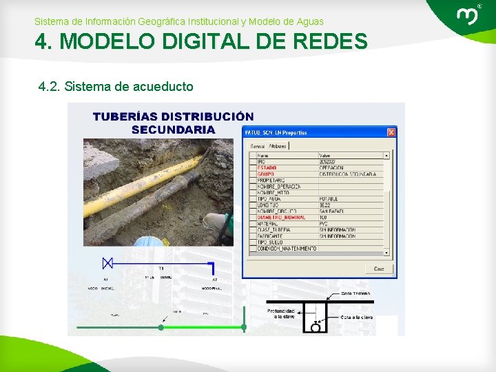 Sistema de Información Geográfica Institucional y Modelo de Aguas 4. MODELO DIGITAL DE REDES