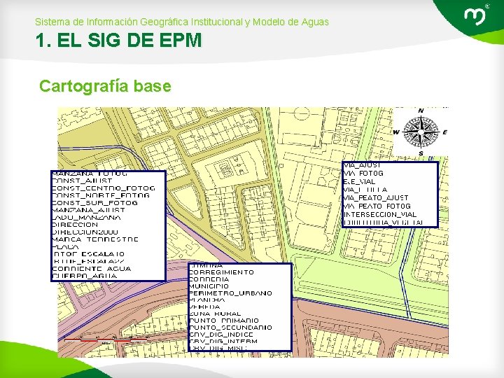 Sistema de Información Geográfica Institucional y Modelo de Aguas 1. EL SIG DE EPM