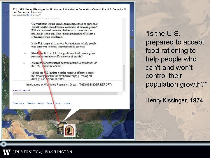 “Is the U. S. prepared to accept food rationing to help people who can’t