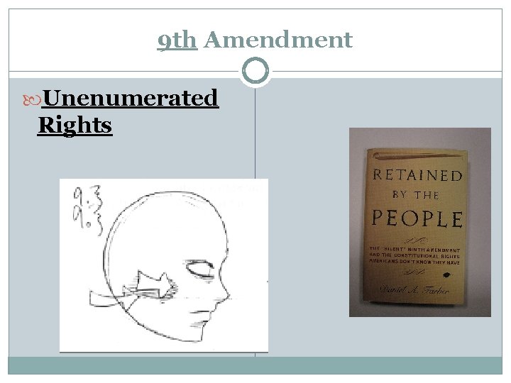 9 th Amendment Unenumerated Rights 9 th Amendment Unenumerated Rights