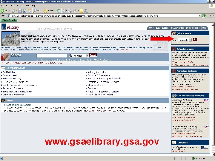Federal Acquisition Service www. gsaelibrary. gsa. gov 11 