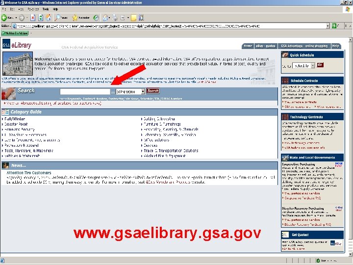 Federal Acquisition Service www. gsaelibrary. gsa. gov 12 