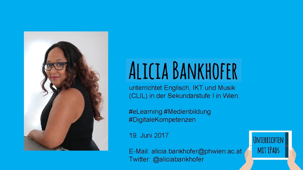 unterrichtet Englisch, IKT und Musik (CLIL) in der Sekundarstufe I in Wien. #e. Learning unterrichtet Englisch, IKT und Musik (CLIL) in der Sekundarstufe I in Wien. #e. Learning