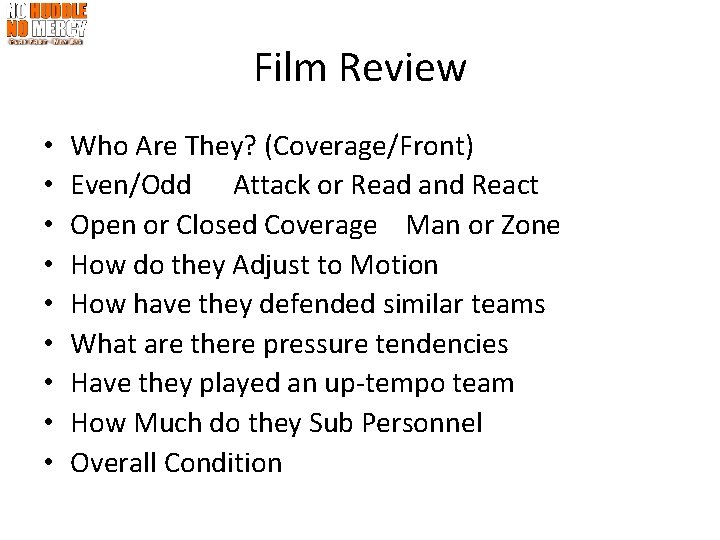 Film Review • • • Who Are They? (Coverage/Front) Even/Odd Attack or Read and