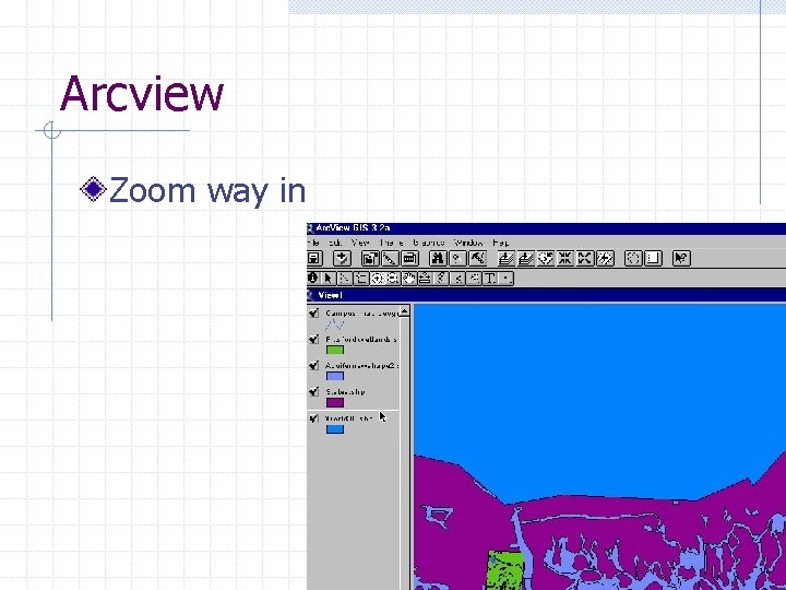 Arcview Zoom way in 