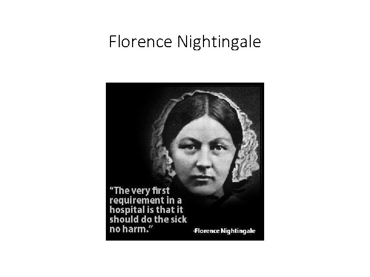 Florence Nightingale 