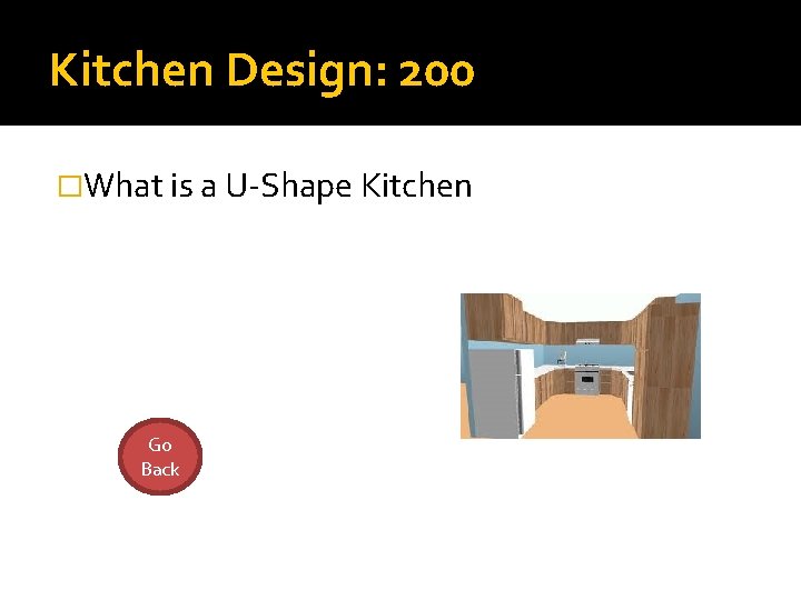 Kitchen Design: 200 �What is a U-Shape Kitchen Go Back 