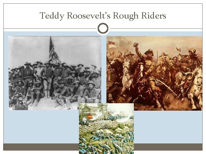 Teddy Roosevelt’s Rough Riders 