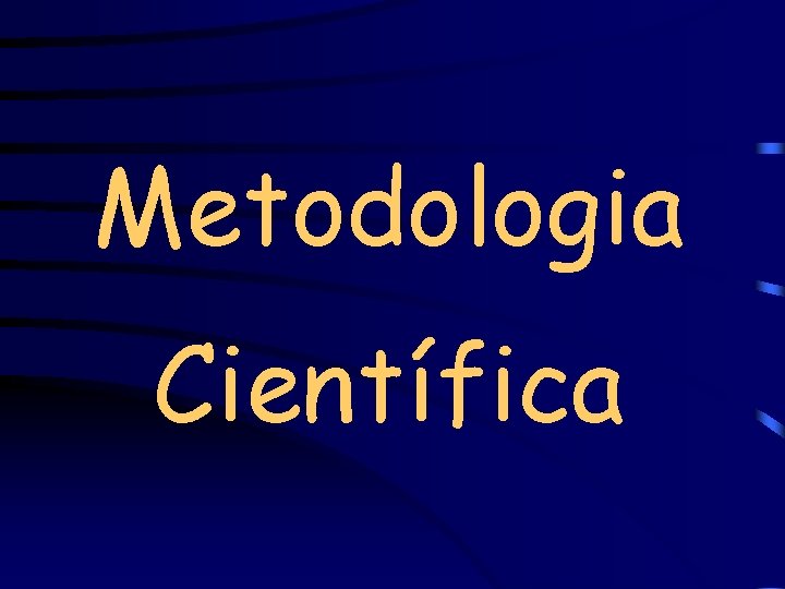 Metodologia Científica 