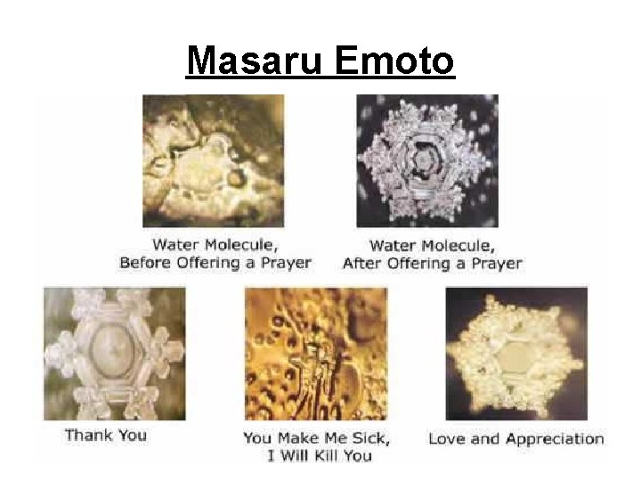 Masaru Emoto 