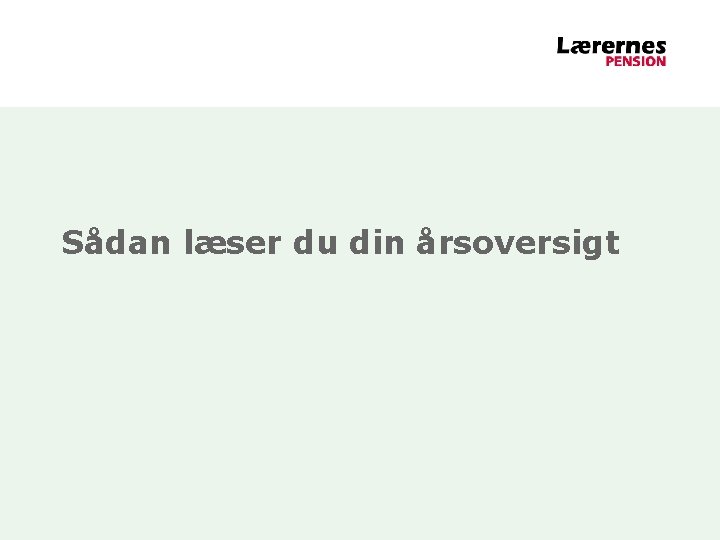 Sådan læser du din årsoversigt 