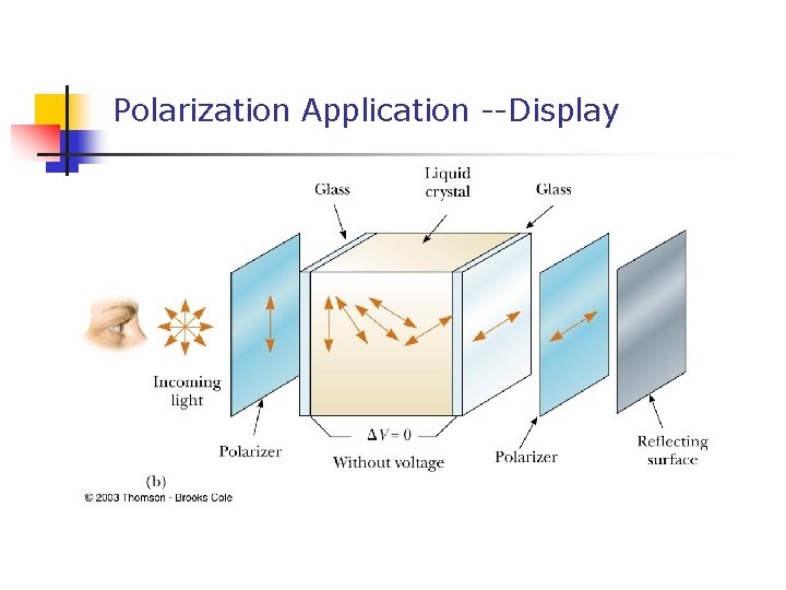 Polarization Application --Display 