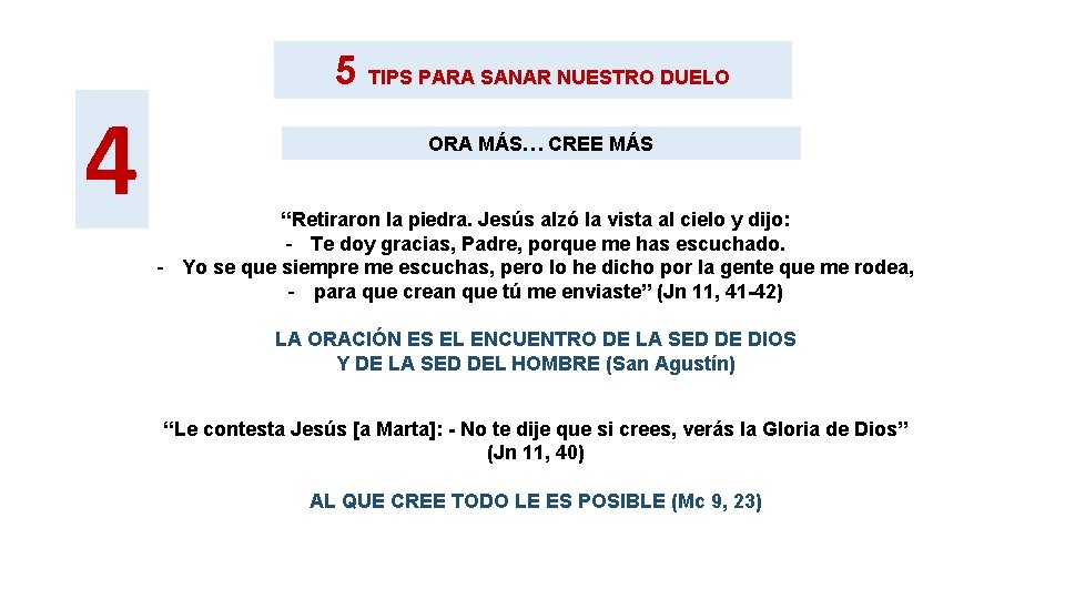 5 TIPS PARA SANAR NUESTRO DUELO 4 ORA MÁS… CREE MÁS “Retiraron la piedra. 5 TIPS PARA SANAR NUESTRO DUELO 4 ORA MÁS… CREE MÁS “Retiraron la piedra.